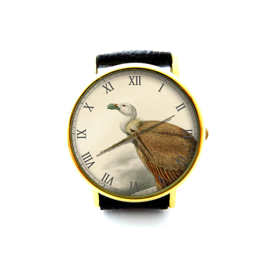 Vintage Buitre Leather Watch, Buitre Watch, Unisex Watch, Ladies Watch, Mens Watch