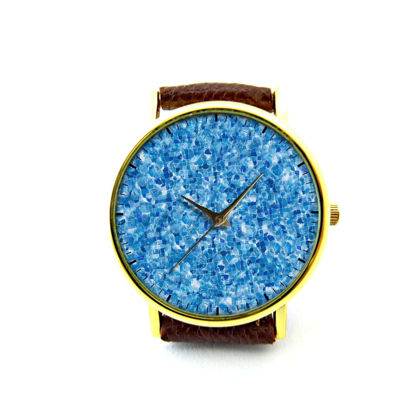 Water Leather Watch, Water Ladies Watch, Unisex Watch, Water Jewellery